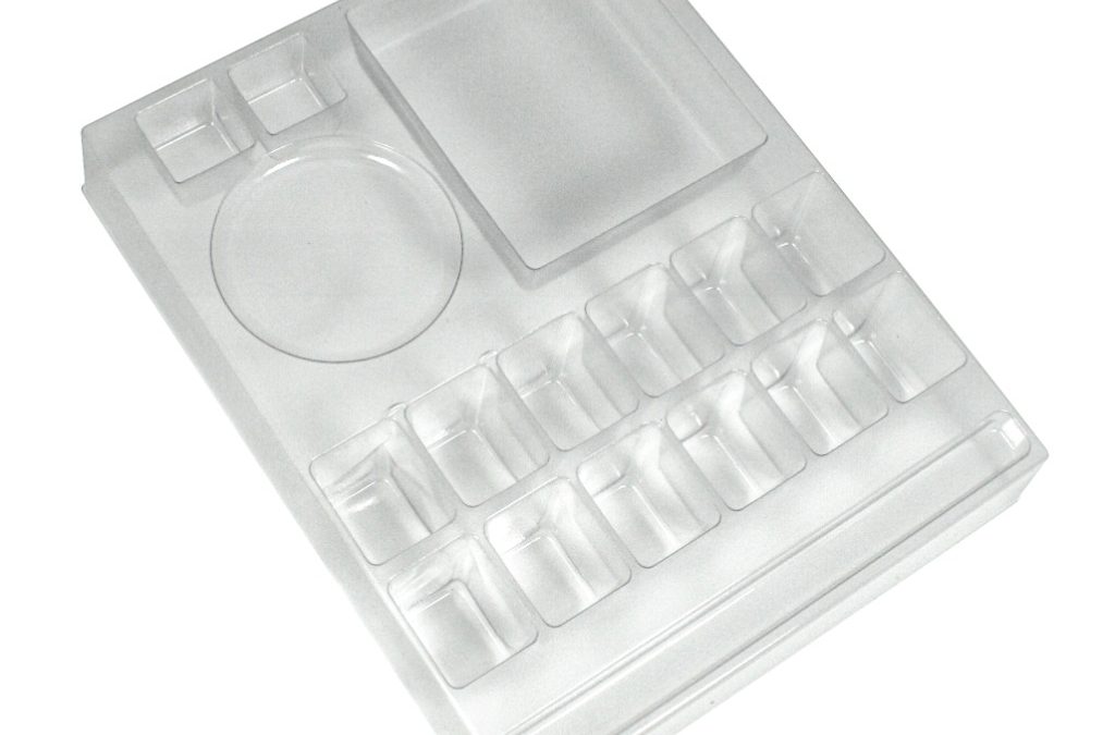 Clear Plastic Vac Tray